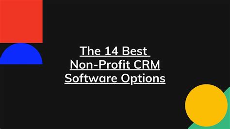 top crm software for nonprofits|Best Nonprofit CRM Software .